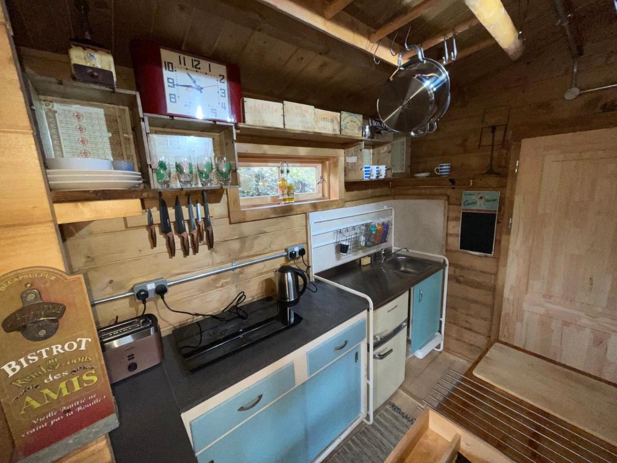 ניוטון אבוט Retro Private Lodge With Hot Tub Nr Dartmoor מראה חיצוני תמונה