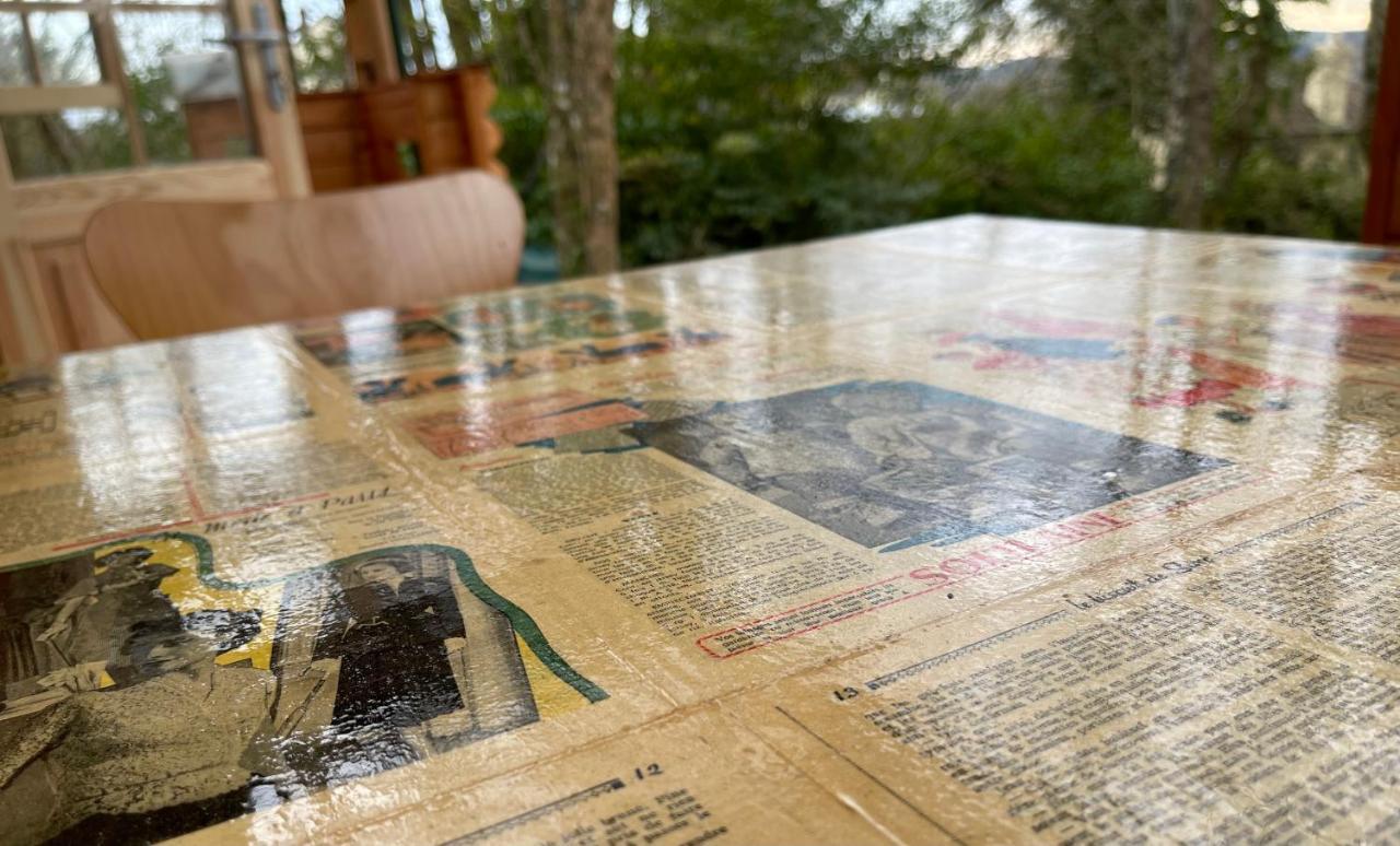 ניוטון אבוט Retro Private Lodge With Hot Tub Nr Dartmoor מראה חיצוני תמונה