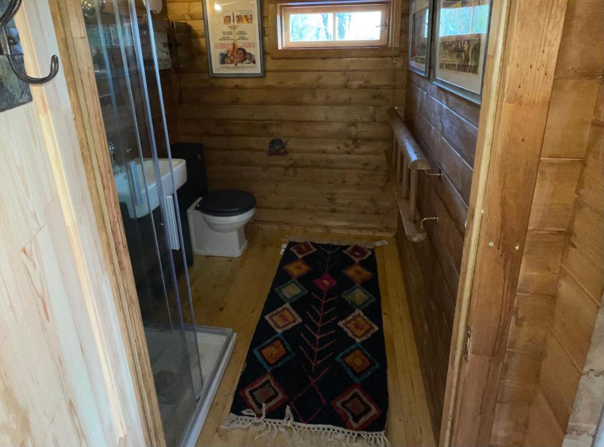 ניוטון אבוט Retro Private Lodge With Hot Tub Nr Dartmoor מראה חיצוני תמונה