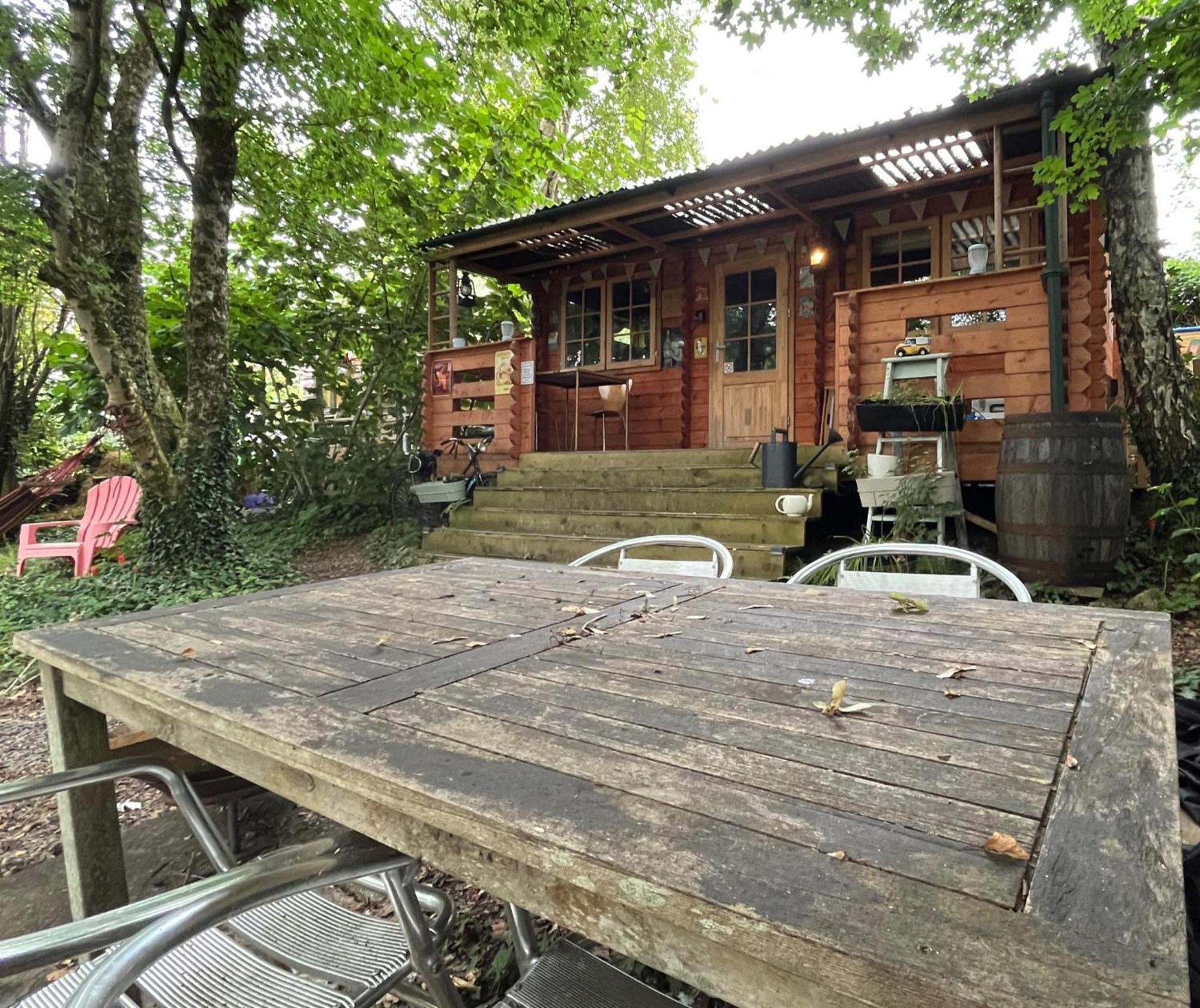 ניוטון אבוט Retro Private Lodge With Hot Tub Nr Dartmoor מראה חיצוני תמונה